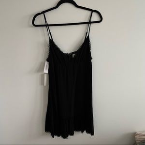 Black Sunday Best Dress with Lace Detail NEW W TAGS